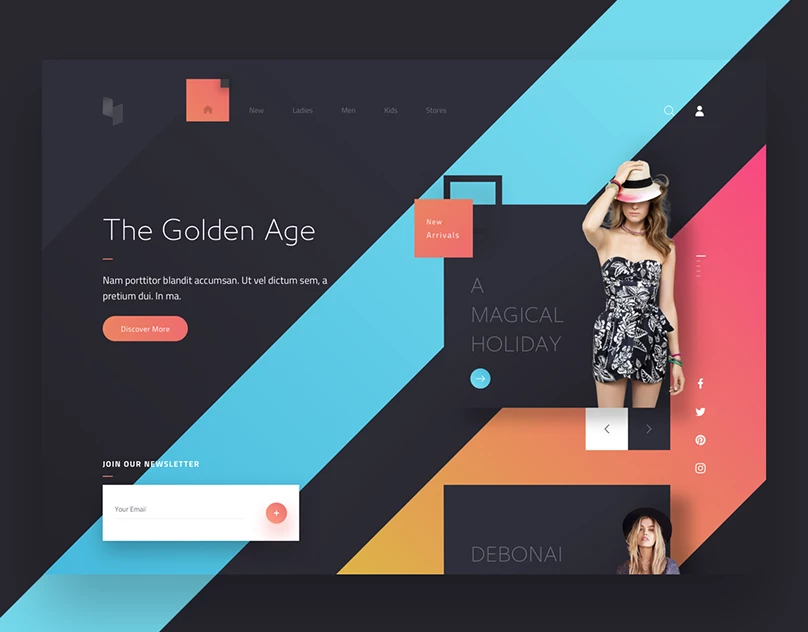 AVIN - A Multi-Concept Ecommerce Design